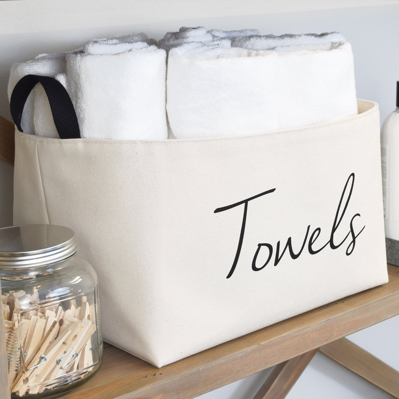 Rebrilliant Fabric Decorative Basket