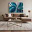Lyrical Abstraction 12 Green Canvas Wall Art-370115378