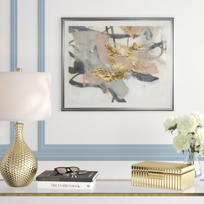 « golden rosé ii »-impression sur toile