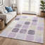 Tapis géométrique de qualité supérieure lavable à la machine Mayfield-1246651784-1246651786