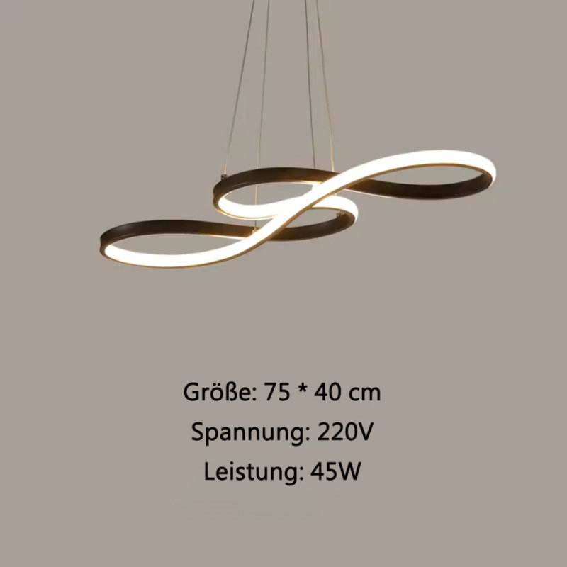 Deantez 1 - Light Unique/Statement LED Chandelier