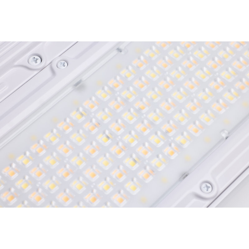 160/135/120 Watt LED Linear High Bay 3K/4K/5K CCT IP69K 120-347 Volt White Finish, 2.44" H x 24.21" W x 14.76" D