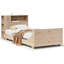 Bed Frame Without Mattress Solid Wood Pine-1714127545-1714127549