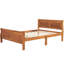 Lit plateforme double en bois avec tête de lit et lattes de bois-36266368-36266380