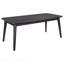 Ensemble de 3 tables basses rectangulaires noires