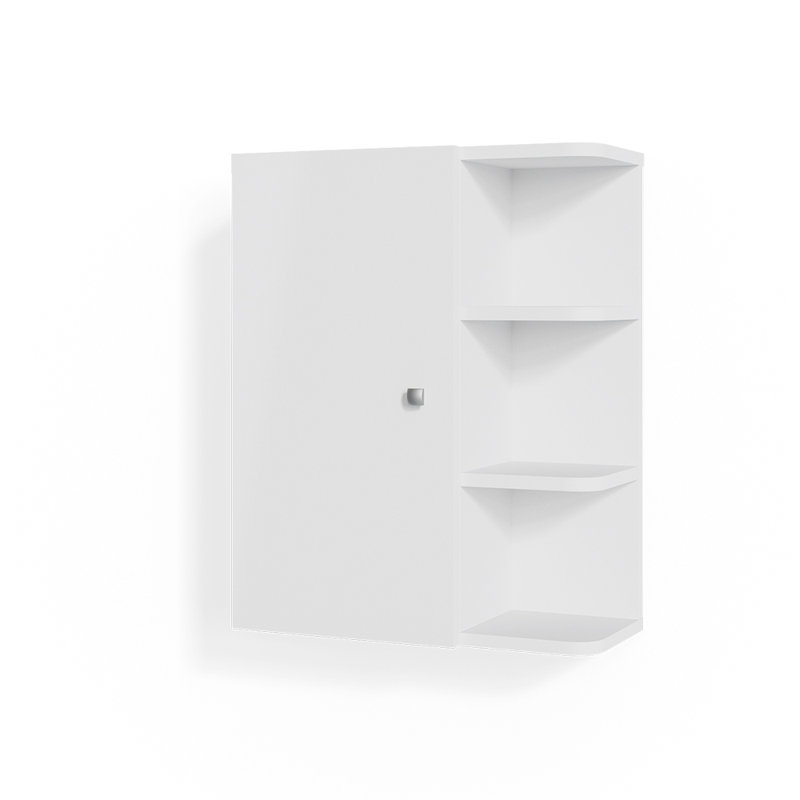 Bodan 47Cm W x 60Cm H x 21Cm D Wall Mounted Bathroom Cabinet