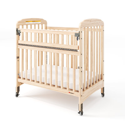 Serenity SafeReach Slatted Crib, Natural