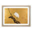 Heron on a Willow Tree Branch by Maruyama Okyo - Picture Frame Painting Print-55579991-55579988