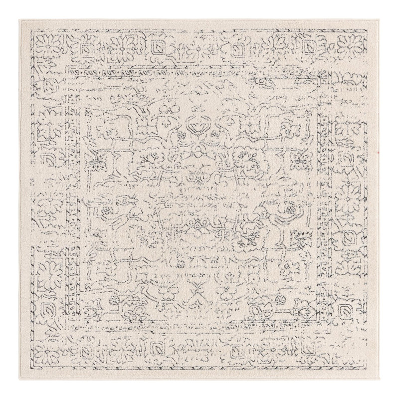 Alresford Oriental Indoor Rug, Square 5'1"