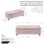 Banc de rangement rembourré en velours Muneeb-1805396116