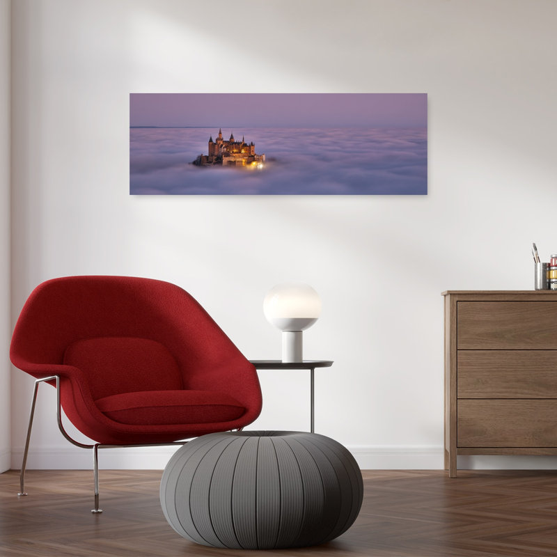 Castle In The Clouds by Judith Kuhn - Wrapped Canvas Panoramic Print, 91.44 cm H x 30.48 cm W