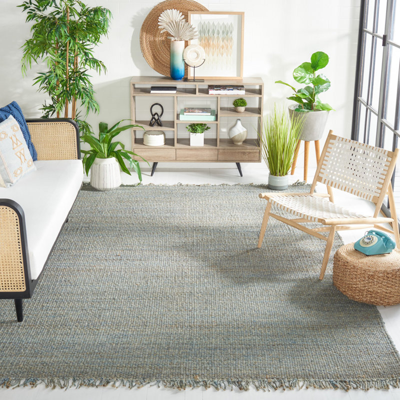 Fitzwater Handwoven Jute Rug, Rectangle 9 pi x 12 pi