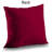 Grayscale Lips with Red X - Modern Poly Twill Throw | Home Decor