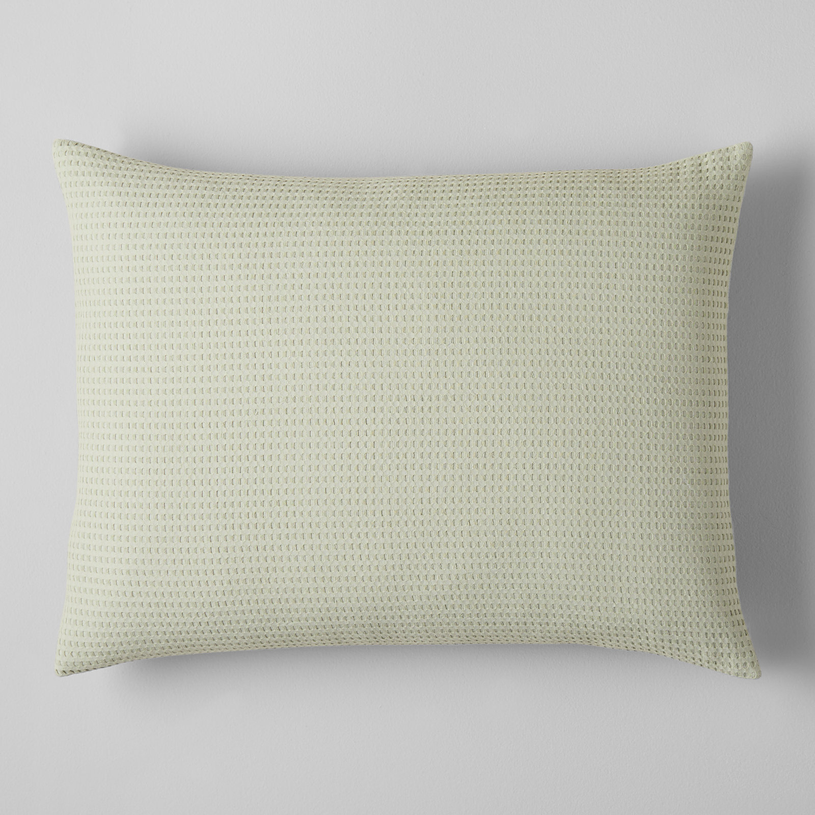 Felix Cotton Pillow Sham, King, Sage