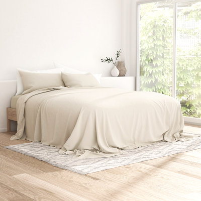 Ensemble de draps 100% coton