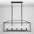5 - Light Dimmable Kitchen Island Square / Rectangle Chandelier-1809068610-1778376140