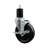Phenolic Swivel 1-3/4 Inch Expanding Stem Caster with Brake SCC