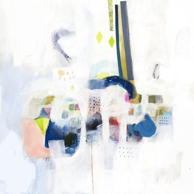 Boardwalk Taffy II - Wrapped Canvas Painting, 91cm H x 91cm W