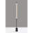 Rosales 54.5'' Black LED Column Floor Lamp
