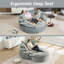 Fauteuil à billes avec repose-pieds Compression-1913288054