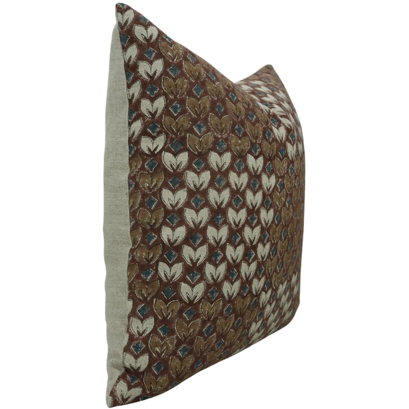 Housse de coussin fabriquée à la main Fab Divine - Jeté décoratif pour canapé ou lit, Titli, H 20 po x l 12 po