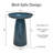 Gleeful Garden Metal Outdoor Bird Bath-1068293510
