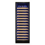 XO 24" Glass Single-Zone 135 Bottle Wine Column Refrigerator