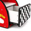 Table de chevet Kids Racing Car avec tablette de rangement ouverte, 1 tiroir et bordure arrondie-591218387