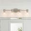 Éclairage pour salle de bain 3 lumières en laiton brossé avec abat-jour en verre transparent Jessa-1684681961-1684681967