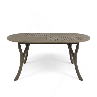 Acacia Wood 70" Dining Table