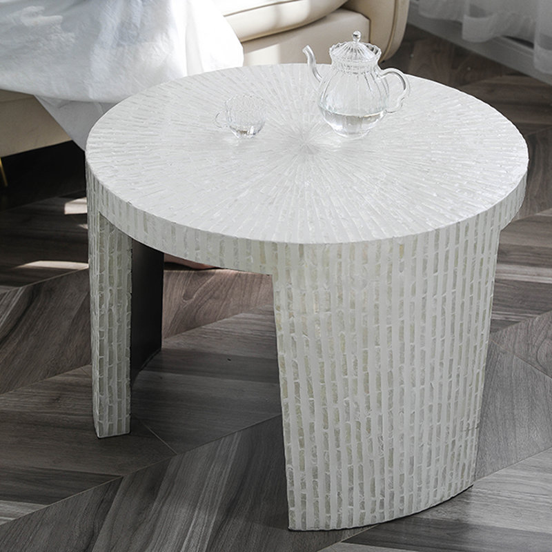 Table de bout Modern, Blanc