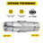 Skid Steer Hydraulic Quick Connect 1/2" Body Hydraulic Coupler