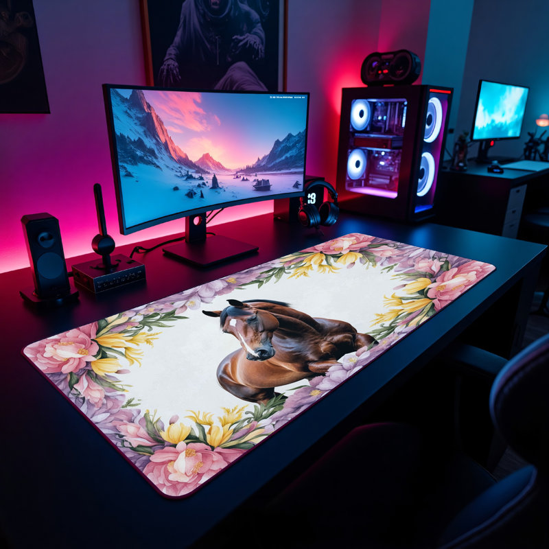 Polyester Desk Pad, 23.6x13.8