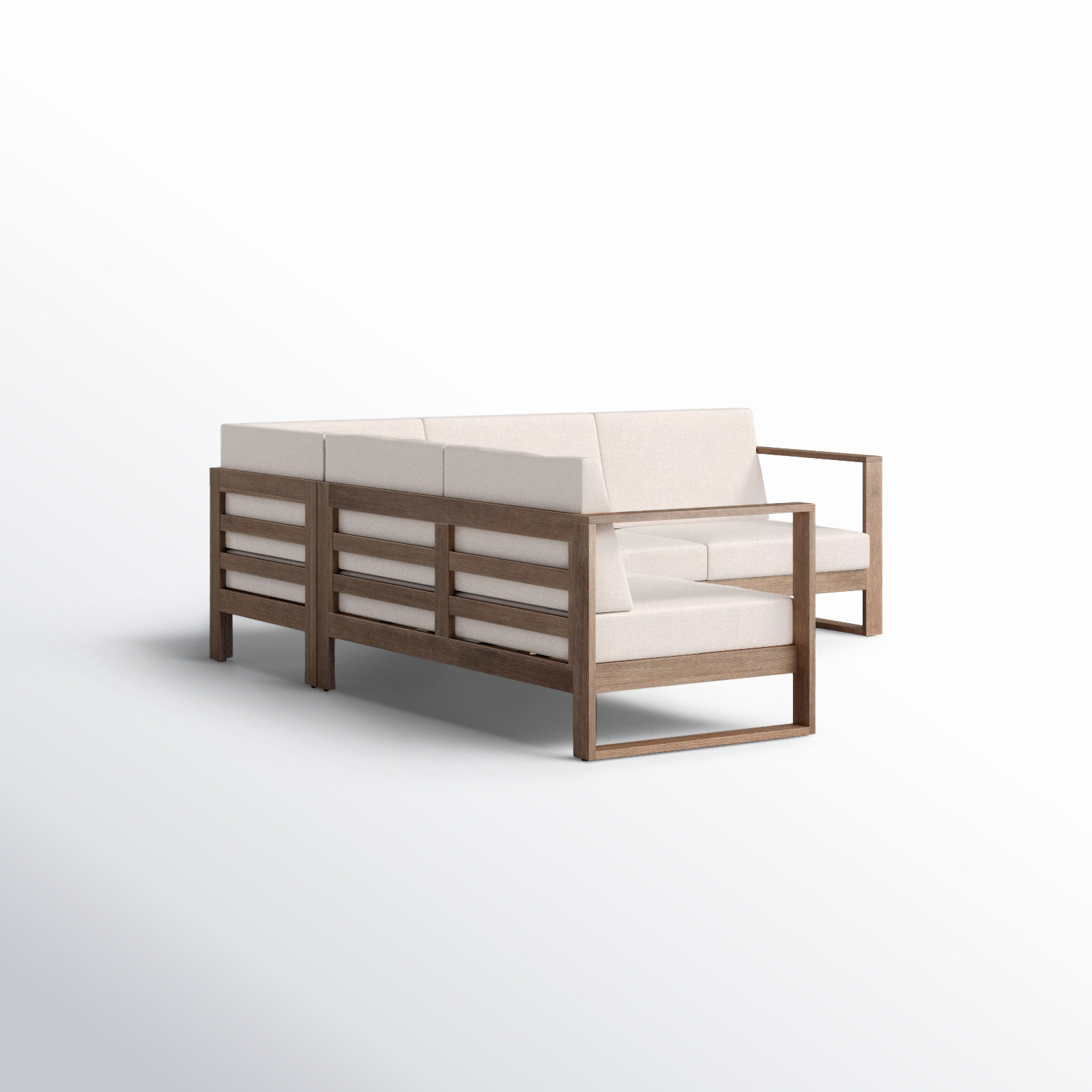 Cove 90" Eucalyptus Patio Sectional