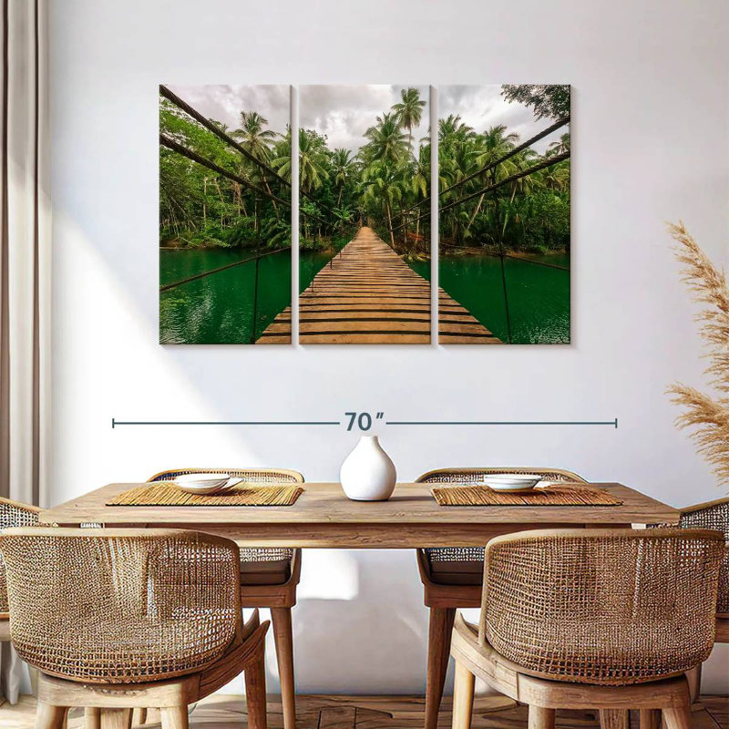 Lilie Philippine Jungle Bridge, H 36 po x l 57 po