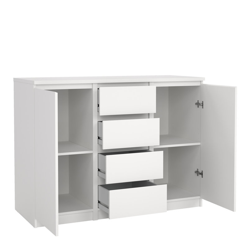 Bertraut 120.8cm Sideboard, White