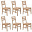 Iverson Solid Wood Ladder Back Side Chair