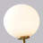 Jeannelle Glass Armed Sconce