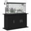  Aquarium Stand Black Oak 101x41x58 cm Engineered Wood