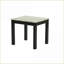 Ensemble de tables basses 3 pièces Traditional avec plateau en faux marbre gris, facile à assembler pour le salon
