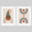 Art mural moderne Mid-Century abstrait, impression encadrée, affiches, petit art mural-104789138-104789142