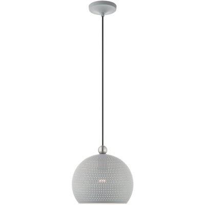 Luminaire suspendu en dome à 1 lumière
