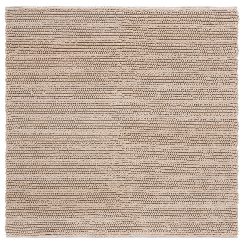 Tapis beige Charvik, Carré 6 pi
