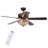 Richmon 52'' Ceiling Fan with Light Kit