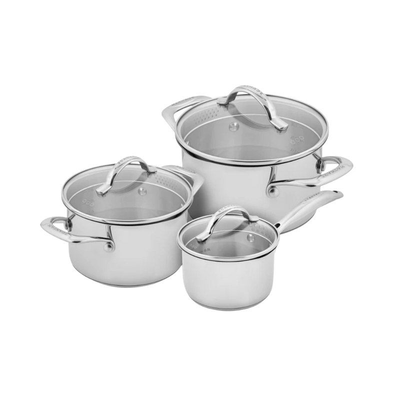 STS 6 - Piece Stainless Steel Cookware Set