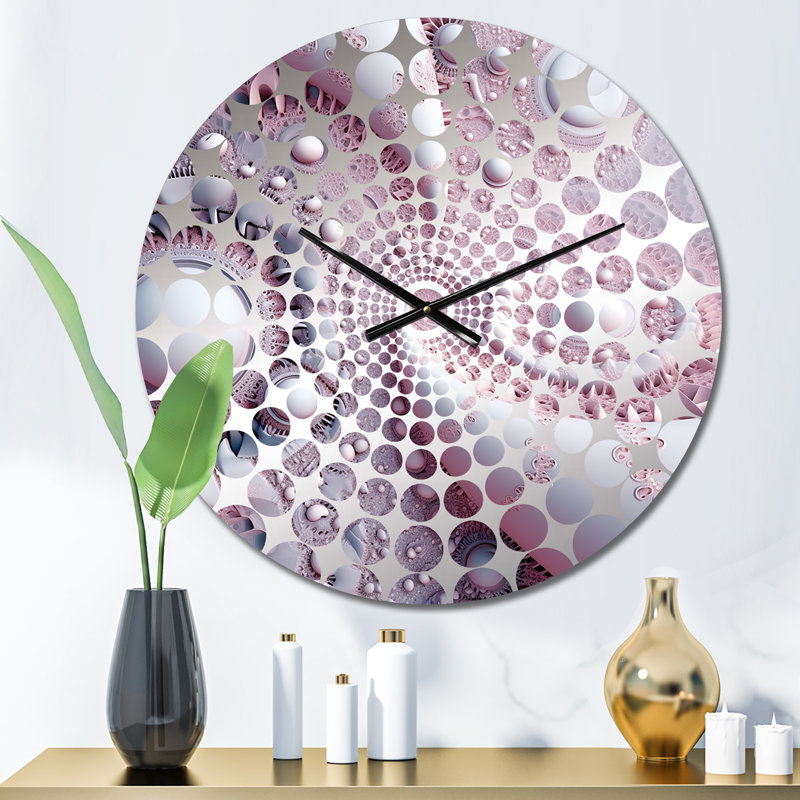 Horloge murale Tremolo - Fractals, Petit