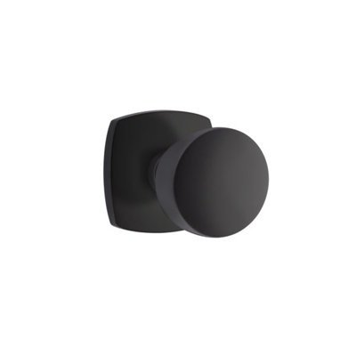 Ensemble de boutons d'intimité Emtek avec rosette Urban Modern et bouton Laurent