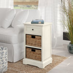 Painswick Solid Wood 3 - Drawer End Table