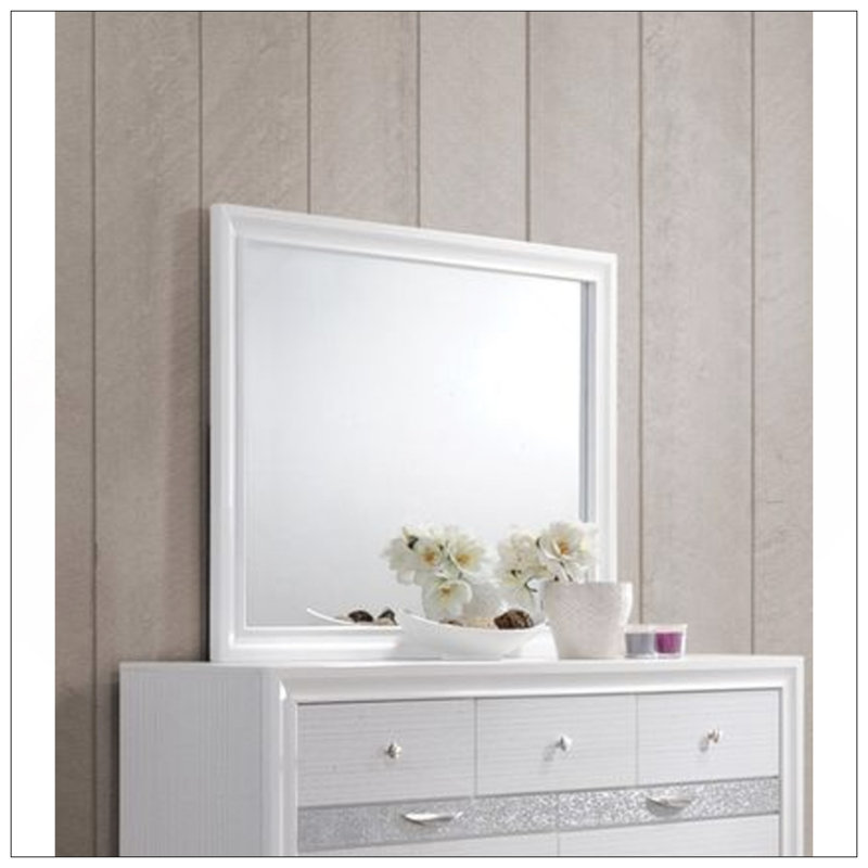 Miroir Naima, Blanc