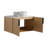 30" bathroom vanity with ceramic sink